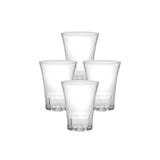 Duralex Amalfi Glass Tumbler, Set of 4, 5.625 ounce