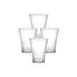 Duralex Amalfi Glass Tumbler, Set of 4, 6.75 ounce