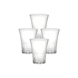 Duralex Amalfi Glass Tumbler, Set of 4, 6.75 ounce