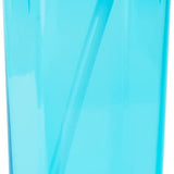 Precidio Design Drink in the Box Eco-Friendly Reusable Juice Box Container, 12 ounce, Blue