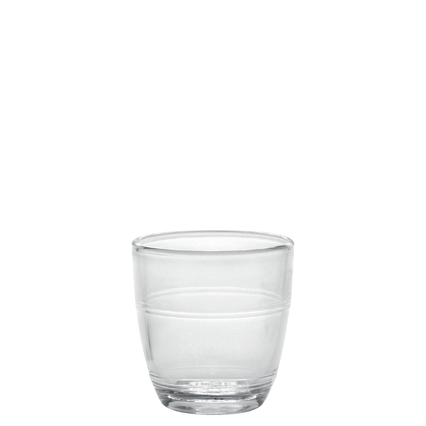 Duralex Gigogne Glass Tumbler, Set of 6, Clear, 3.25 ounce