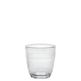 Duralex Gigogne Glass Tumbler, Set of 6, Clear, 3.25 ounce