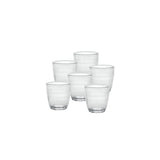 Duralex Gigogne Glass Tumbler, Set of 6, Clear, 3.25 ounce