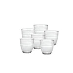 Duralex Gigogne Glass Tumbler, Set of 6, Clear, 5.75 ounce