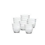 Duralex Gigogne Glass Tumbler, Set of 6, Clear, 5.75 ounce