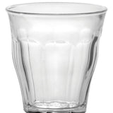 Duralex Picardie Made In France Clear Glass Tumbler, Set of 6, 3.25 ounce