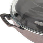 Staub Cast Iron 3.5-qt Braiser with Glass Lid, Lilac