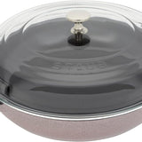 Staub Cast Iron 3.5-qt Braiser with Glass Lid, Lilac