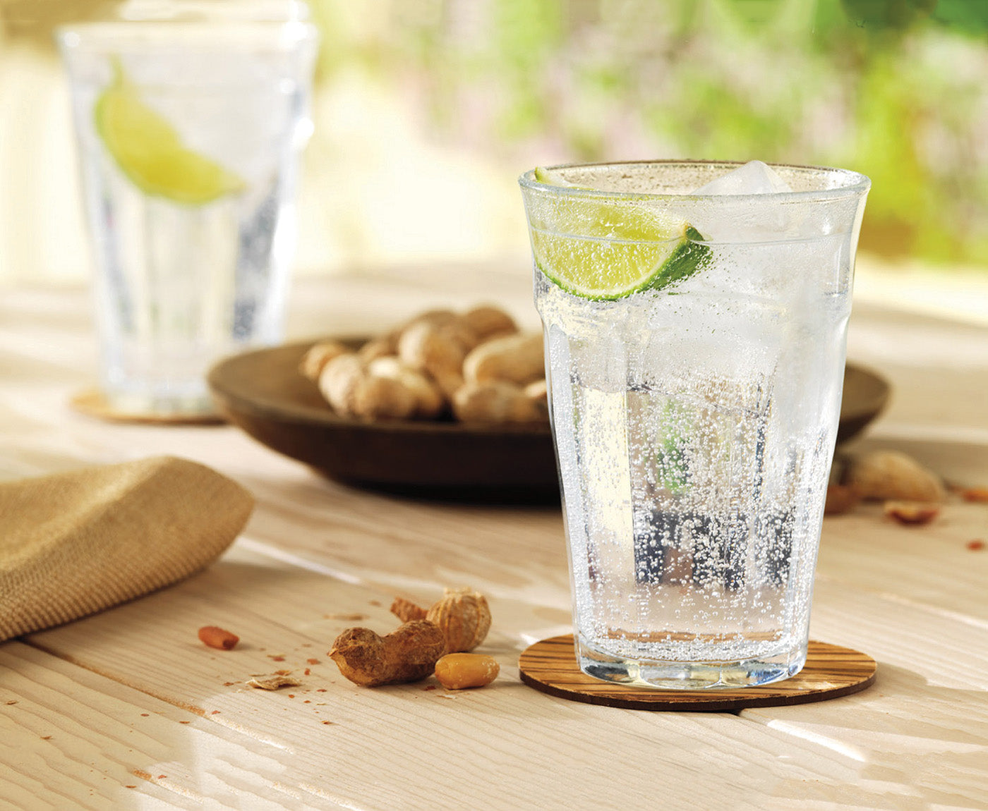 Duralex Picardie Made In France Clear Glass Tumbler, Set of 6, 5.75 ounce