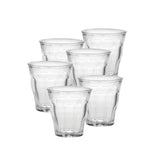 Duralex Picardie Made In France Clear Glass Tumbler, Set of 6, 5.75 ounce