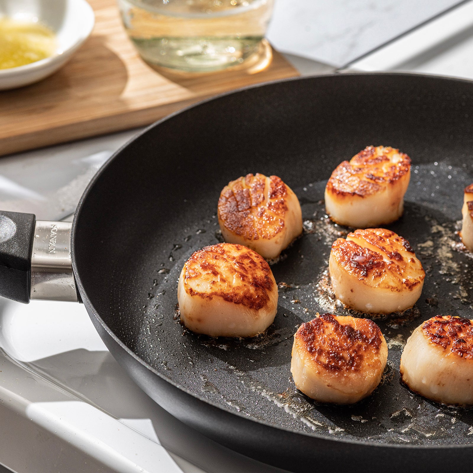 Scanpan Classic 2 Piece Fry Pan Set, 10.25" & 12.5", Nonstick
