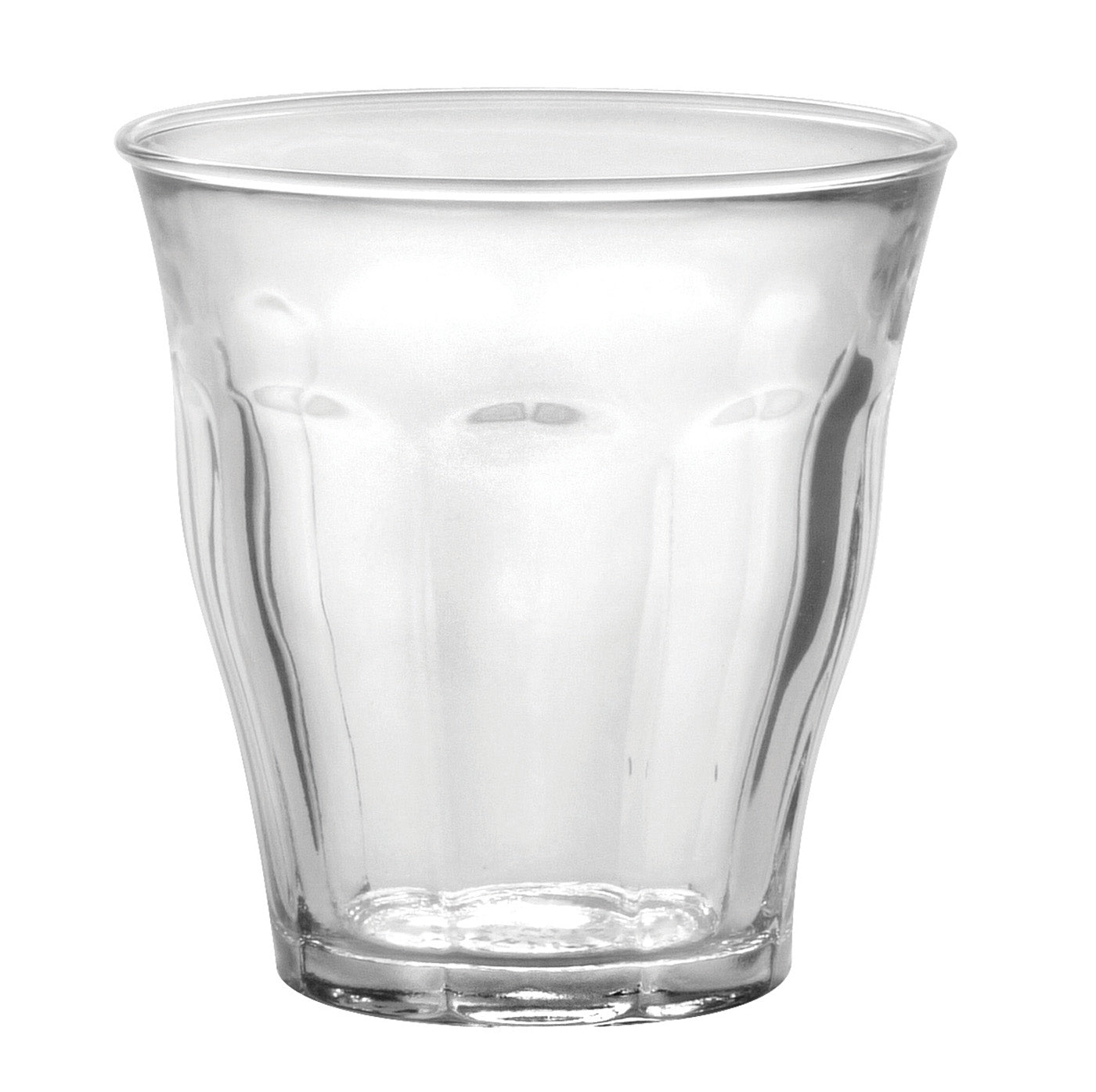 Duralex Picardie Made In France Clear Glass Tumbler, Set of 6, 6.75 ounce