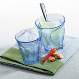 Duralex Picardie Made In France Marine Tumbler, Set of 6, 7.75 ounce