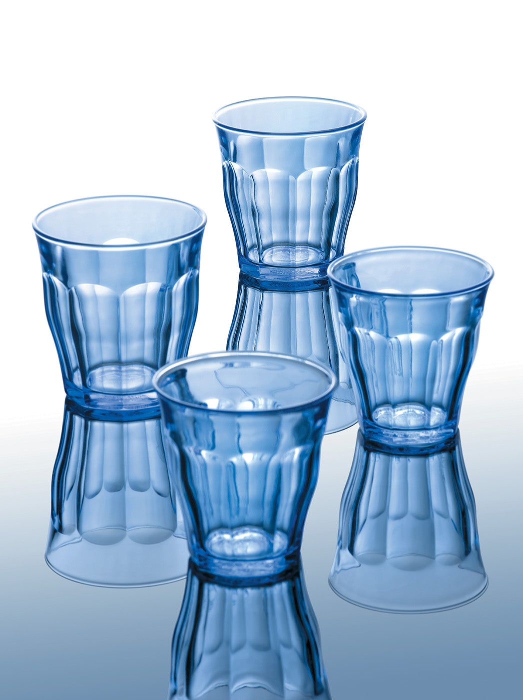 Duralex Picardie Made In France Marine Tumbler, Set of 6, 7.75 ounce