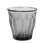 Duralex Picardie Gris Made In France 8.75 ounce Glass Tumbler, Set of 6