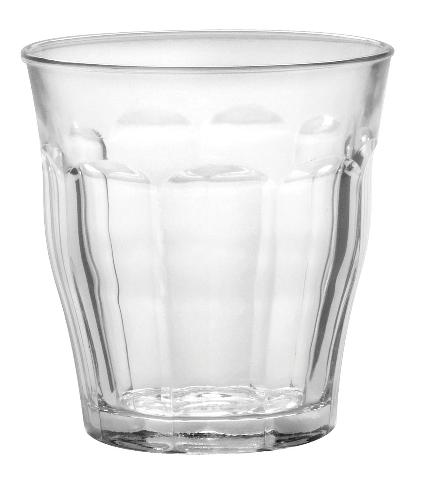 Duralex Picardie Made In France Clear Glass Tumbler, Set of 6, 10.75 ounce