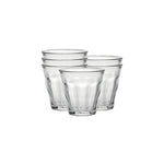 Duralex Picardie Made In France Clear Glass Tumbler, Set of 6, 10.75 ounce