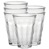 Duralex Picardie Made In France Clear Glass Tumbler, Set of 6, 17.75 ounce