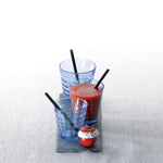 Duralex Prisme Marine Tumbler, Made in France, Set of 4, 6 ounce
