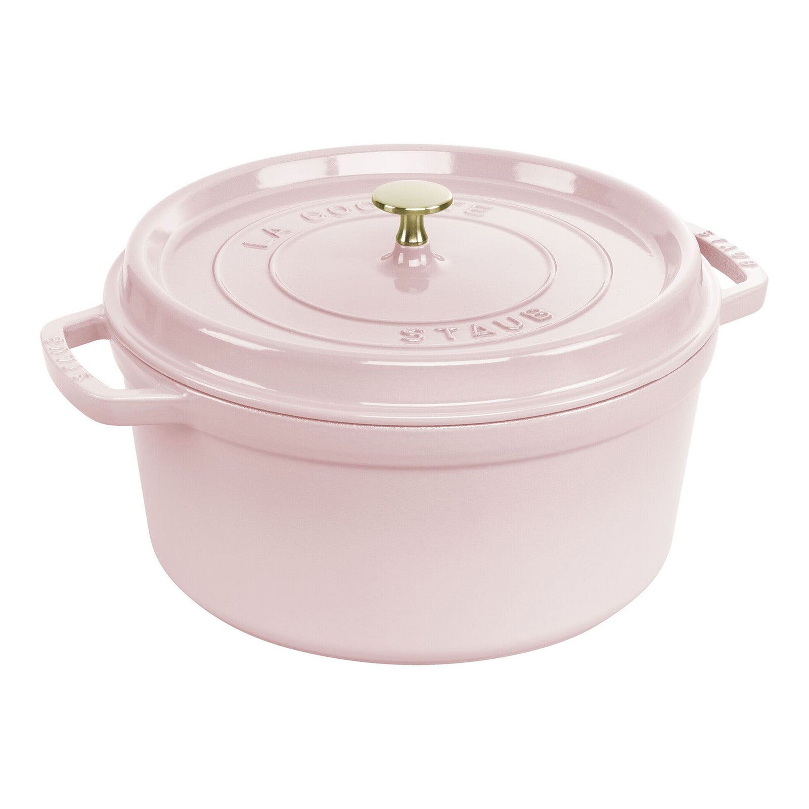 Staub 7-qt Round Cocotte, Peony Pink