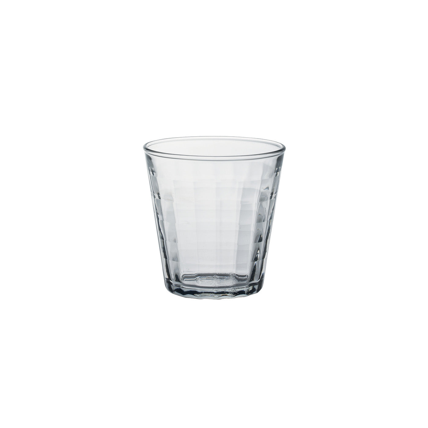 Duralex Prisme Clear Tumbler, Made in France, Set of 6, 7.75 ounce