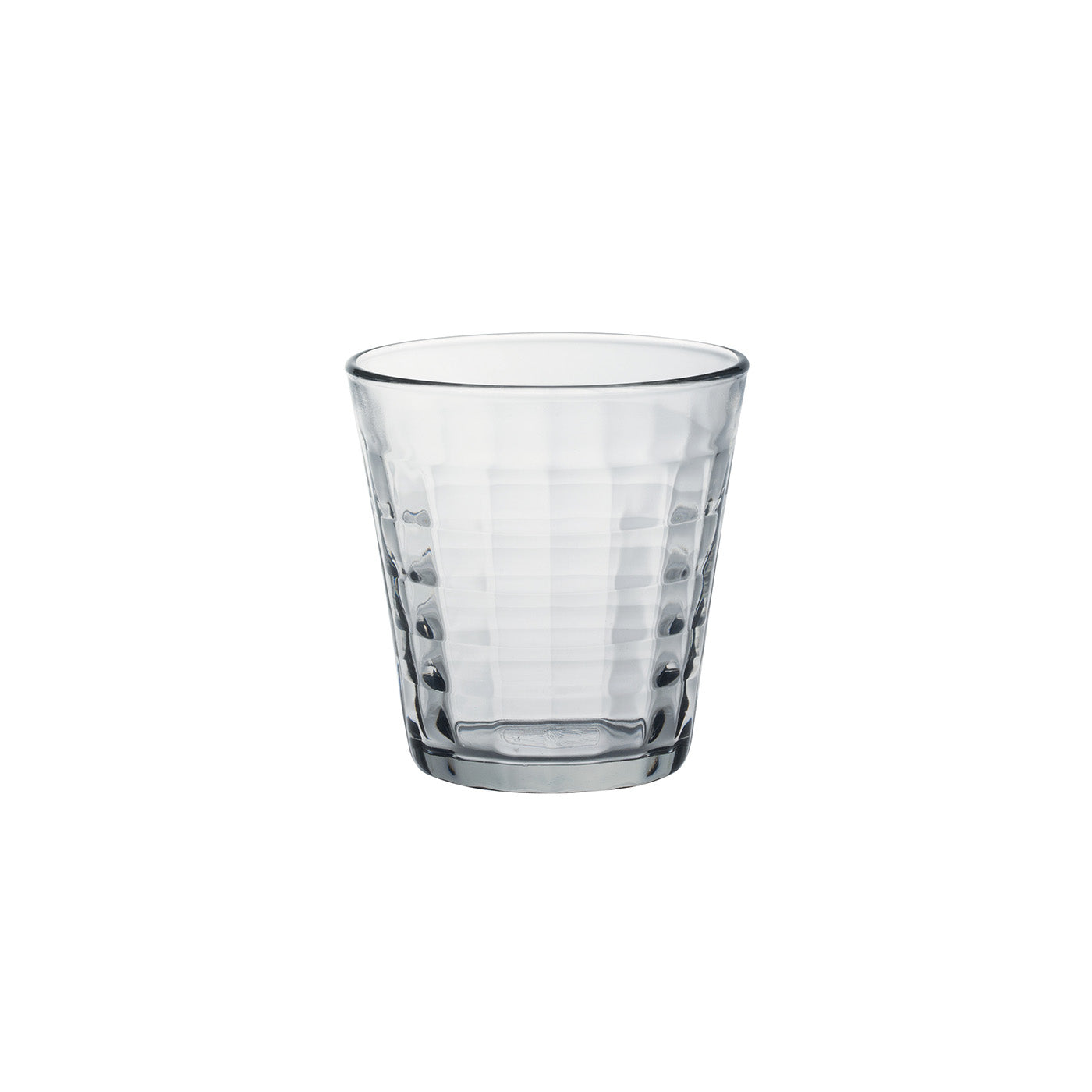 Duralex Prisme Clear Tumbler, Made in France, Set of 6, 9.625 ounce