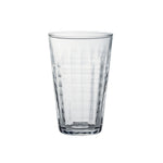 Duralex Prisme Clear Tumbler, Made in France, Set of 6, 11.625 ounce