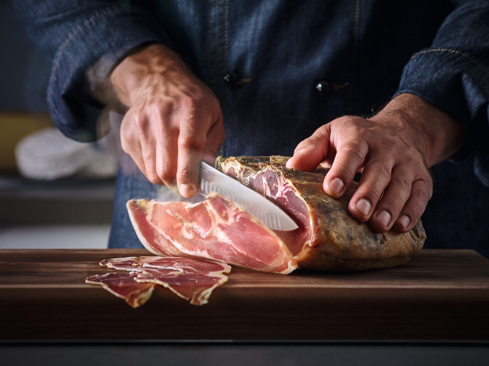 Wusthof Classic 8 Inch Hollow Edge Carving Knife