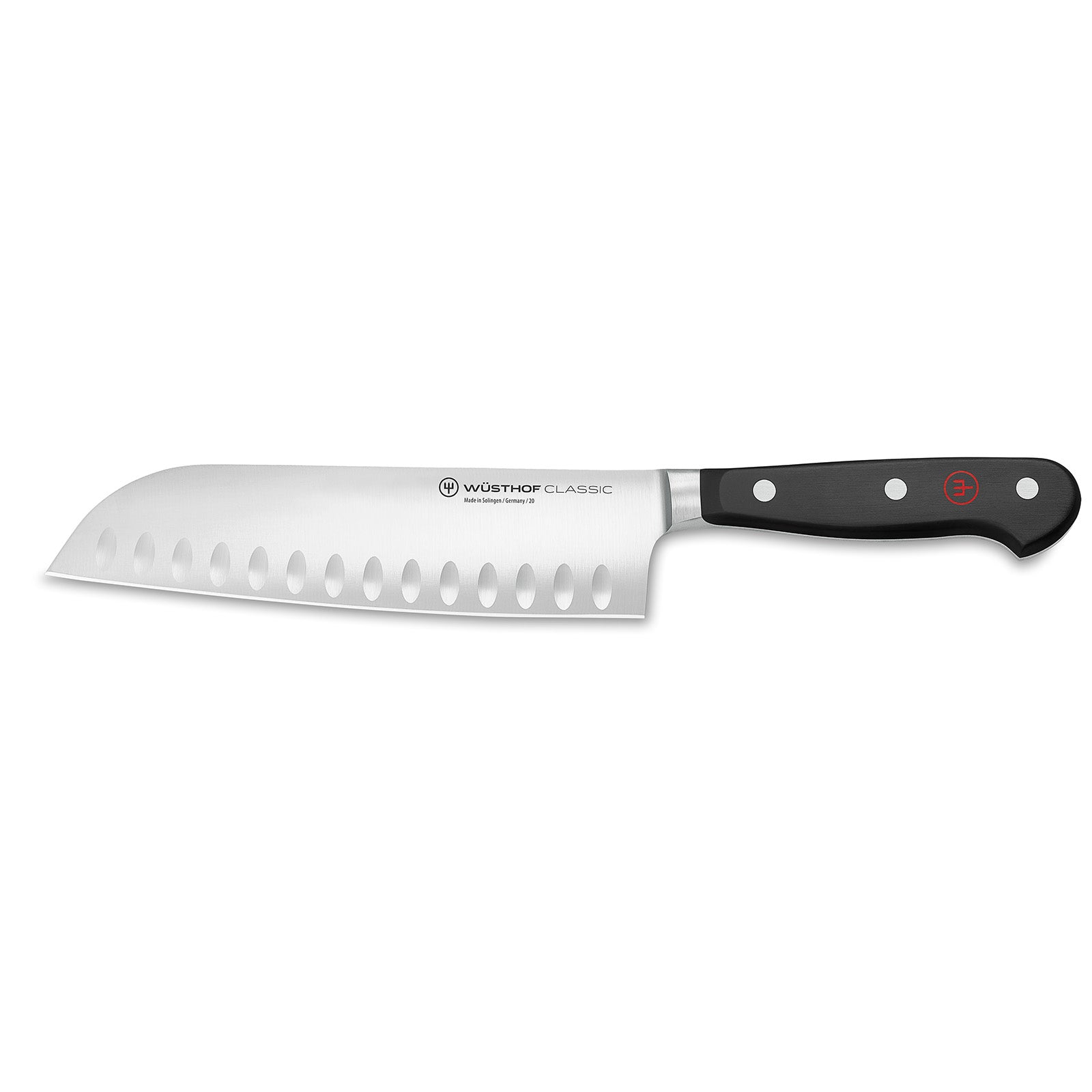 Wusthof Classic 7-Inch Santoku Knife with Hollow Edge