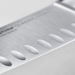 Wusthof Classic Ikon 7 Inch Nakiri Knife with Hollow Edge
