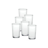 Duralex Unie Made in France Glass Tumbler, Set of 6, 7 ounce