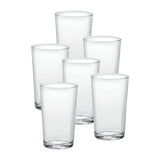 Duralex Unie Made in France Glass Tumbler, Set of 6, 8.75 ounce