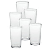 Duralex Unie Made in France Glass Tumbler, Set of 6