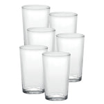 Duralex Unie Made in France Glass Tumbler, Set of 6, 19.75 ounce
