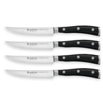 Wusthof Classic Ikon Four Piece Steak Knife Set W/Presentation Box