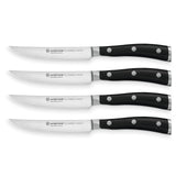 Wusthof Classic Ikon Four Piece Steak Knife Set W/Presentation Box