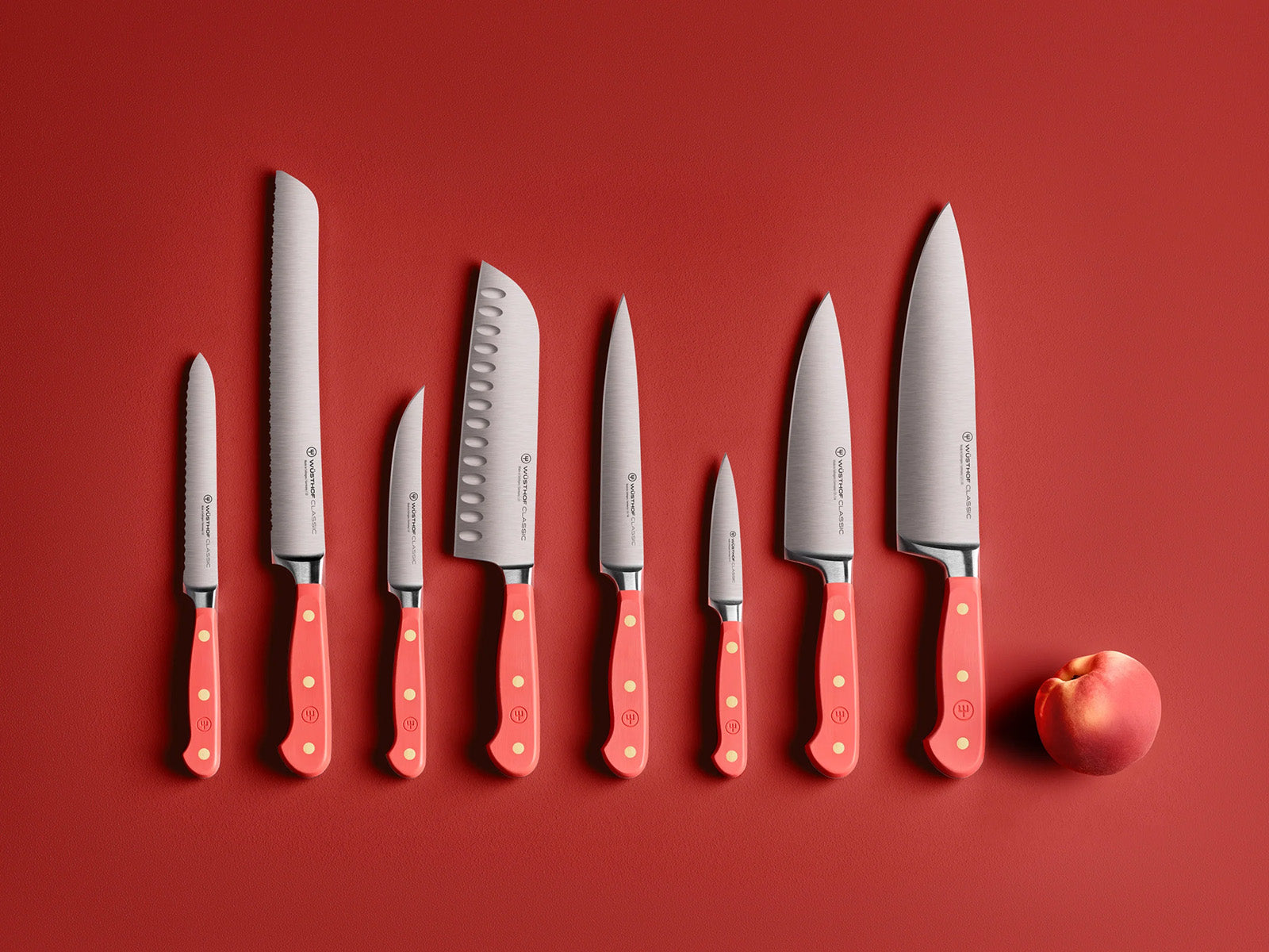 Wusthof Classic 8-Inch Chef's Knife, Coral Peach