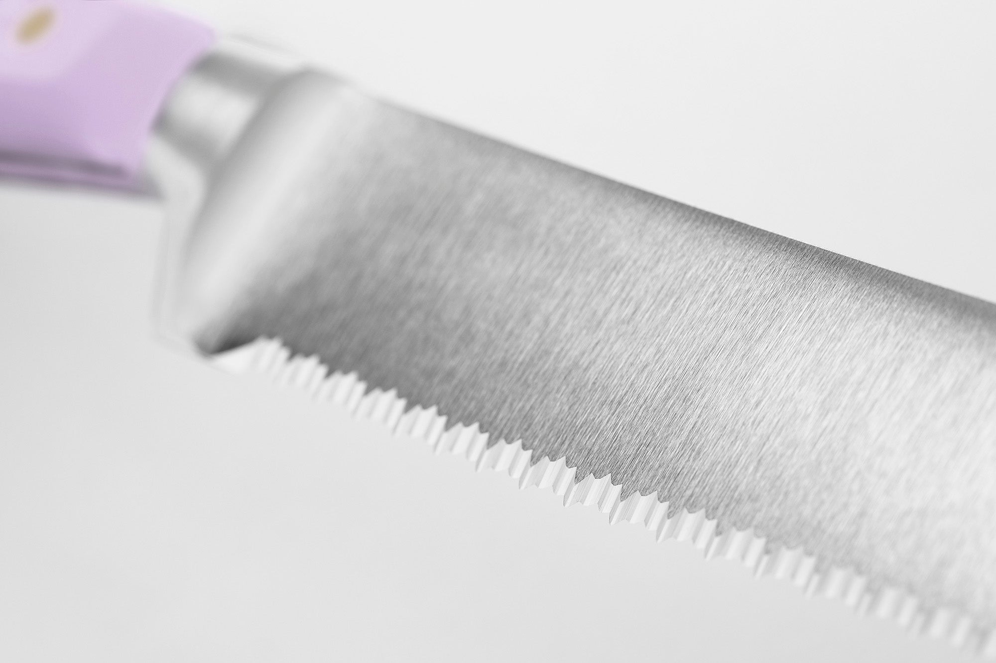 Wusthof Classic 9-Inch Double Serrated Bread Knife, Purple Yam