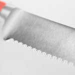 Wusthof Classic 9-Inch Double Serrated Bread Knife, Coral Peach