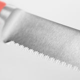 Wusthof Classic 9-Inch Double Serrated Bread Knife, Coral Peach