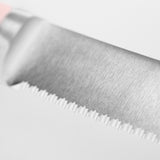 Wusthof Classic 9-Inch Double Serrated Bread Knife, Pink Sea Salt