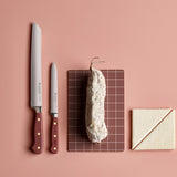 Wusthof Classic 9-Inch Double Serrated Bread Knife, Tasty Sumac