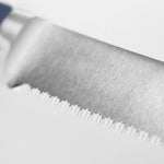 Wusthof Classic 9-Inch Double Serrated Bread Knife, Wild Blueberry