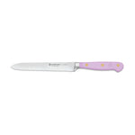 Wusthof Classic 5-Inch Serrated Utility Knife, Purple Yam