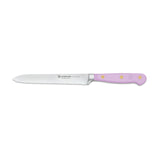 Wusthof Classic 5-Inch Serrated Utility Knife, Purple Yam