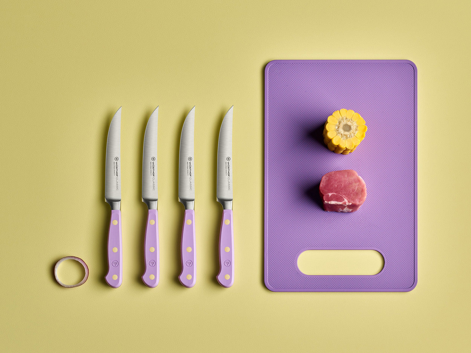 Wusthof Classic 4.5-Inch Steak Knife, Purple Yam