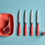 Wusthof Classic 4.5-Inch Steak Knife, Coral Peach
