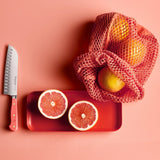 Wusthof Classic 7-Inch Santoku Knife, Coral Peach