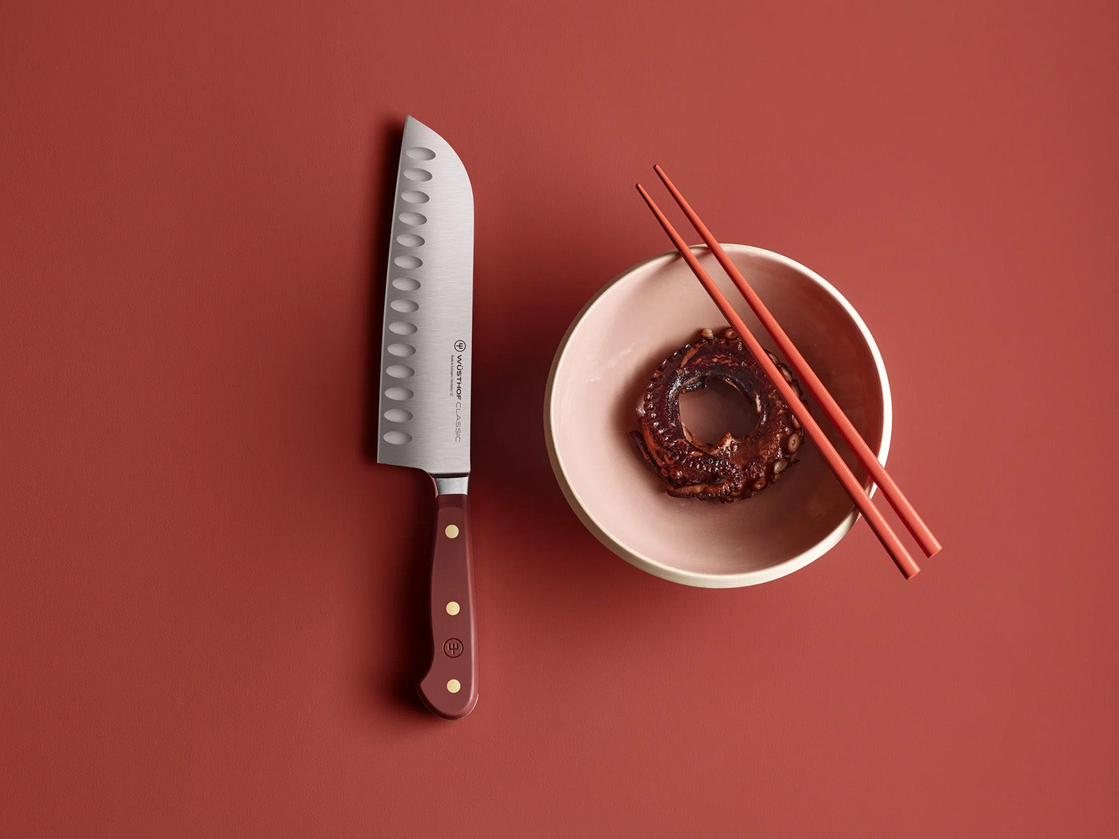 Wusthof Classic 7-Inch Santoku Knife, Tasty Sumac