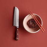 Wusthof Classic 7-Inch Santoku Knife, Tasty Sumac